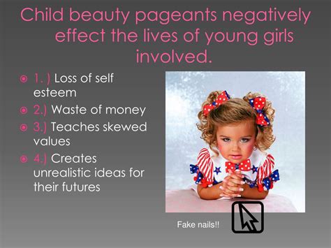 effects of beauty pageants